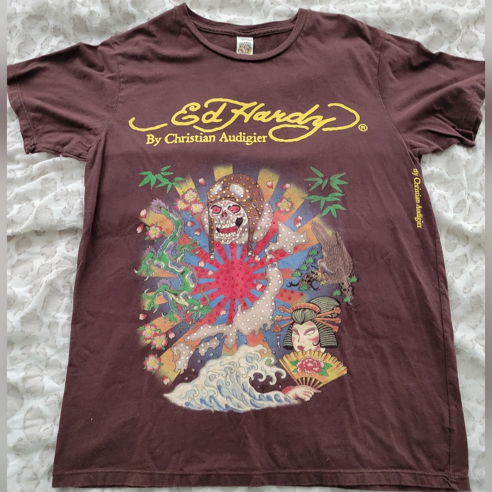 Y2K DON ED HARDY by Christian Audigier Men's Large